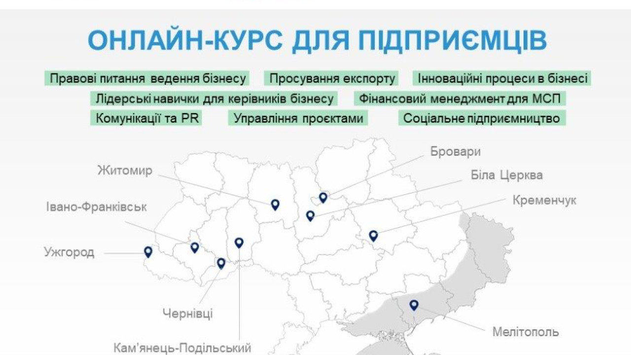 Підприємці з Білої Церкви мають нагоду підвищити рівень власної кваліфікації